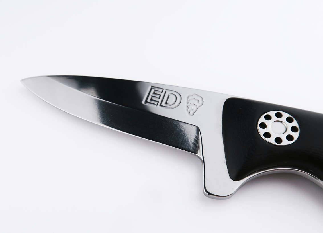 The Enduris Oyster Knife - Black Composite
