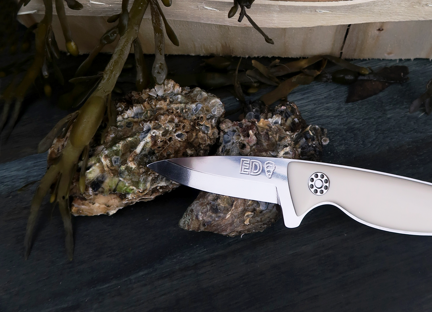 The Enduris Oyster Knife - White Ivory