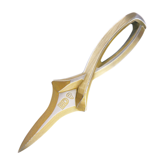 The Hugo Full Titanium Oyster Knife - Bronze